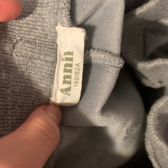 Wide leg pants with light fleece. For teens or petite adult. - Picture 5 of 5